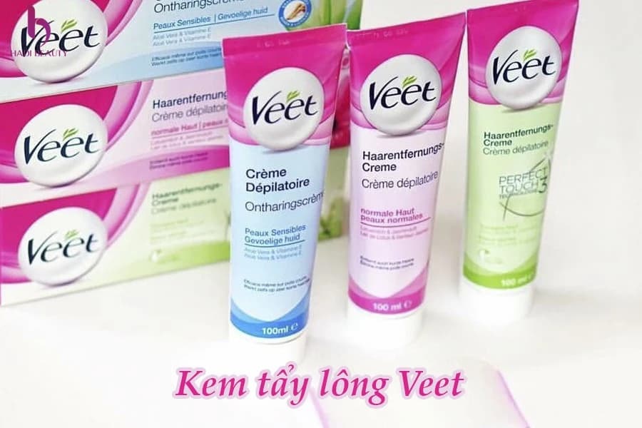 Review kem tẩy lông Veet