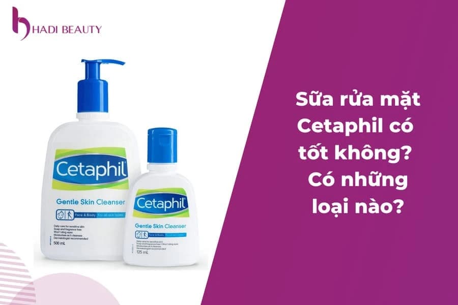 Review sữa rửa mặt Cetaphil