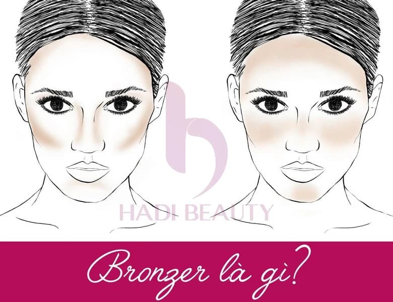 Bronzer là gì? Sự khác nhau giữa Bronzer và Contour